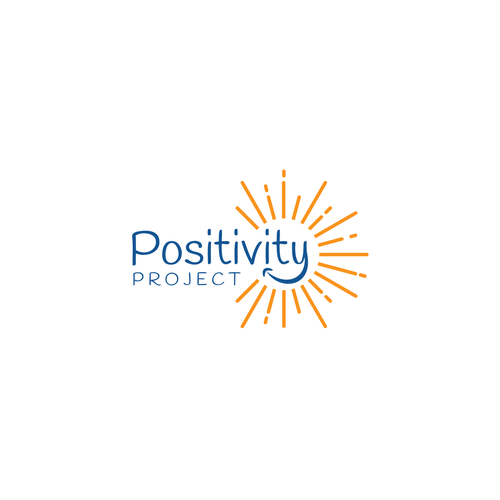 Help me come up with a logo for the Positivity Project Design by Yassinta Fortunata