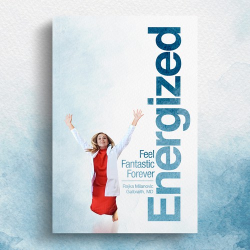 Design a New York Times Bestseller E-book and book cover for my book: Energized Design by Wizdizz