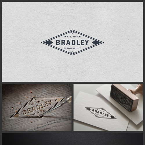 Create a vintage/modern look for a new design build company in North Dakota Ontwerp door Lemet