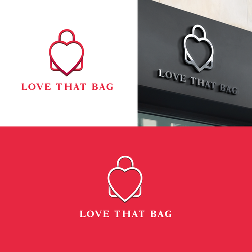 "Classy, sophiticated logo for designer handbag hire business to attract young impressionable women. Design by rulasic