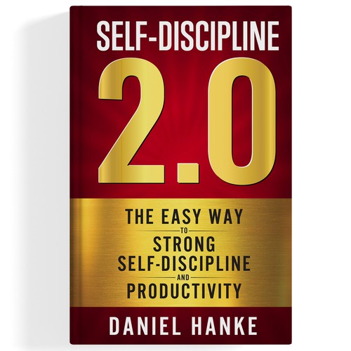 Book cover for a book about SELF-DISCIPLINE Design by Yesna99