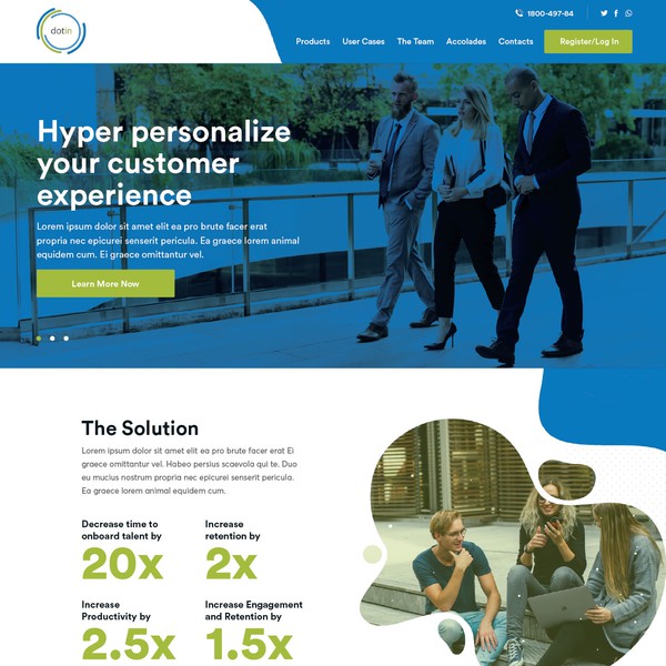B2B SaaS product