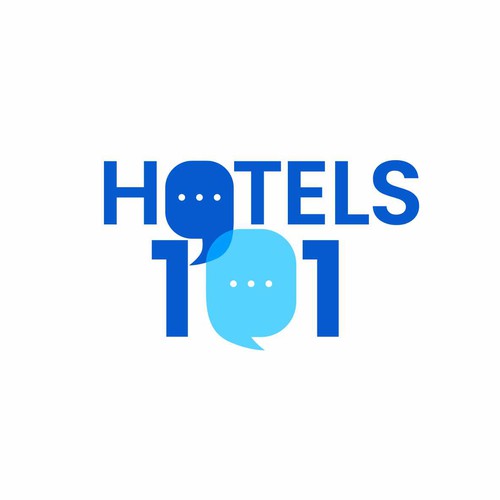 Create a logo for a podcast called - Hotels 101 - incorporate a hotel in the logo Design by grafizzy