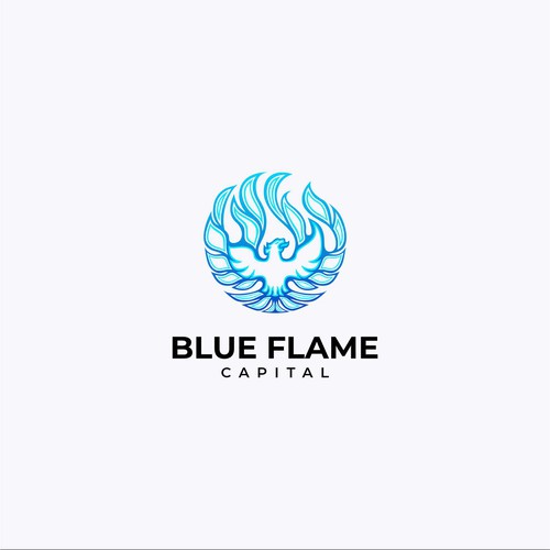 We need a Blue Flame Logo worthy of classic car hood status...but not...really. Design by PointLab