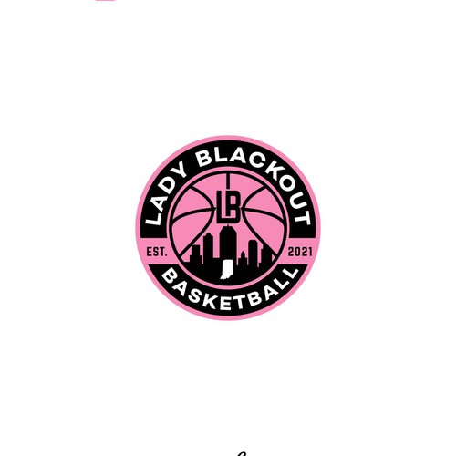 Design Creative Girls Youth Basketball Team Logo por bondeng17