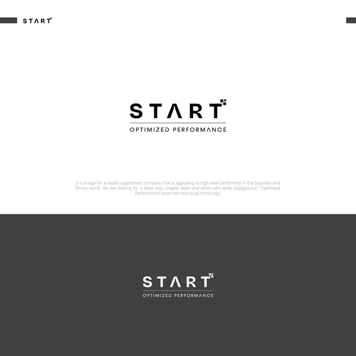 Start. An Optimal Performance Lifestyle Company Design by TheDesigenic