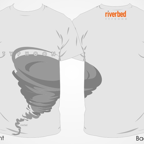 Riverbed's Typhoon T-Shirt Design Contest デザイン by masgandhy