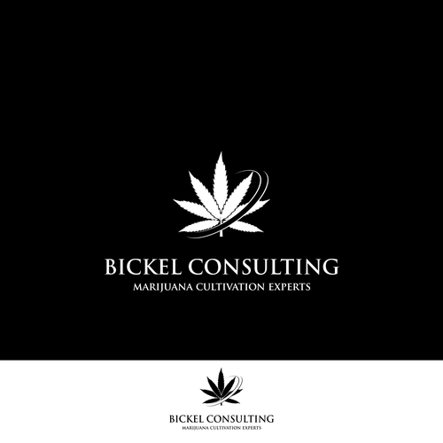 Create a simple yet sophisticated logo for a marijuana cultivation