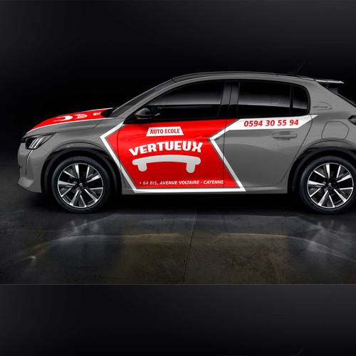 Simple Classy car design for a company that teach people how to drive Design by Bogi_Graphics