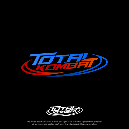 Martial arts fight show logo Design by Dawnart