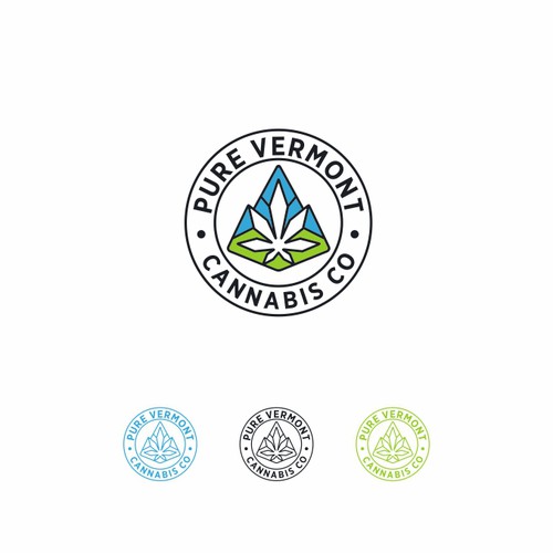 Cannabis Company Logo - Vermont, Organic Ontwerp door salsa DAS