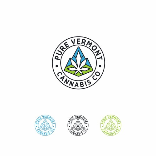 Cannabis Company Logo - Vermont, Organic Réalisé par salsa DAS