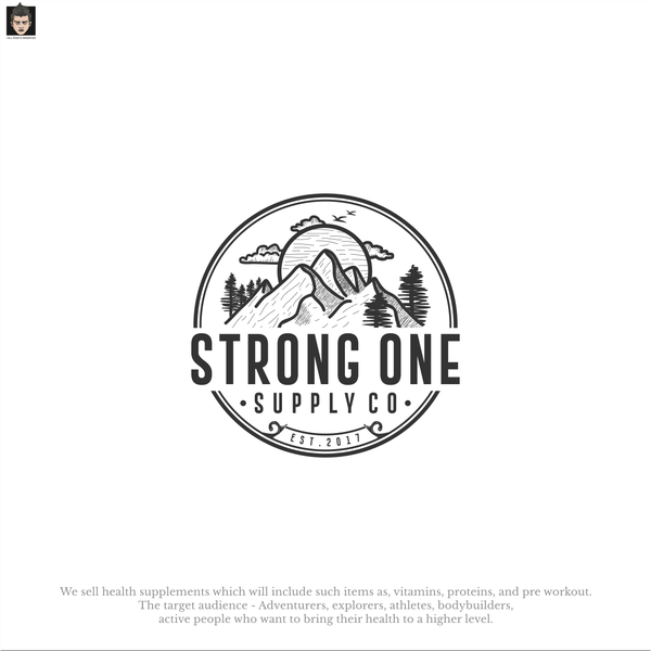 Design by artsen titled "Design a fresh/clean logo for a brand new health supplement company."