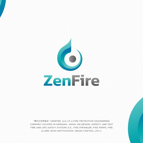 Classic, mindful, and simple brand design for fire protection engineering firm in Okinawa, Japan Design by RONPX Studio