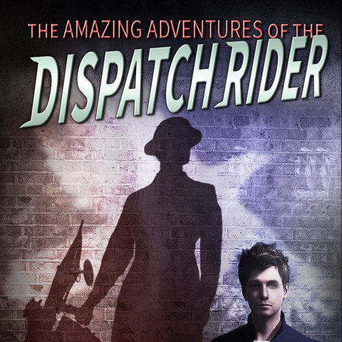 Design a book cover for The Amazing Adventures of the Dispatch Rider Design by Bold Fox Art