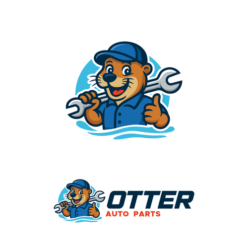 Attention Grabbing Mascot Logo For Auto Parts Ecom Store Design by Sasno P