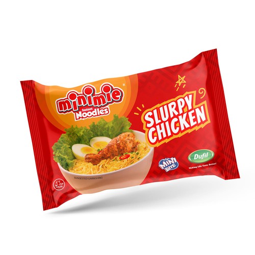 Design New packaging Design for Minimie Noodles di RK Studio Design