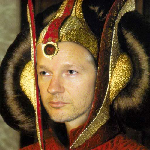 Design the next great hair style for Julian Assange (Wikileaks) Réalisé par veronica d.