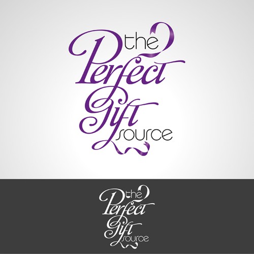 logo for The Perfect Gift Source Design by Sara-Francisco
