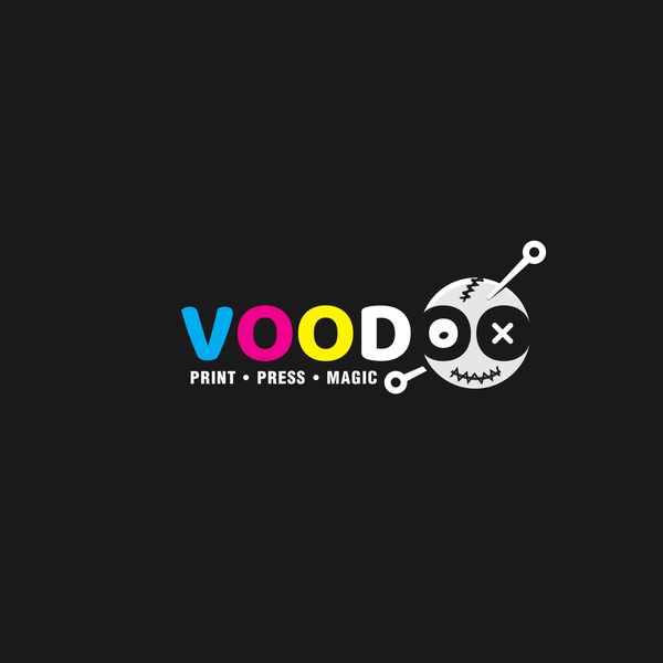 Design realizzato da FreshDesign™ intitolato "Logo Concept for Voodoo - digital and offset printing house"