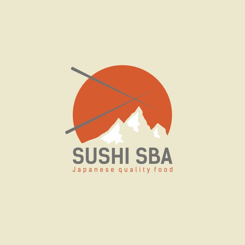 Draw a unique and simple logo for Japanese fast food restaurant. Enjoy the reward ! Design by Wooden Horse