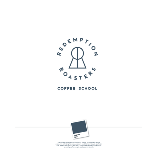 Memorable Logo Design for Coffee School -  powered by the world's first prison-based coffee company Réalisé par RockPort ★ ★ ★ ★ ★