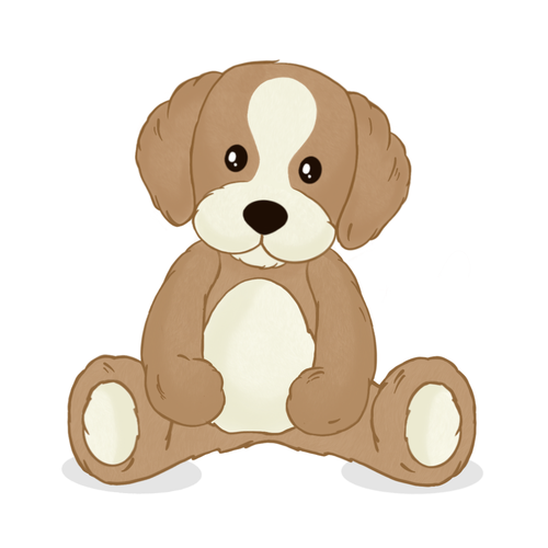 Weighted Stuffed Animal for Adults with Anxiety Disorders Design by Gloxee