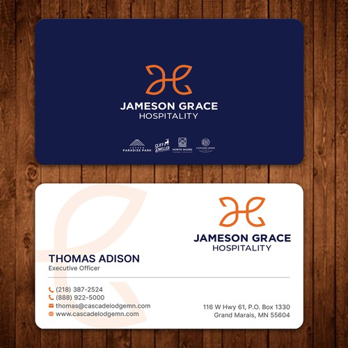 Design Create a modern and clean business card for a parent company with 4 subsidiaries por ™SF_Design™