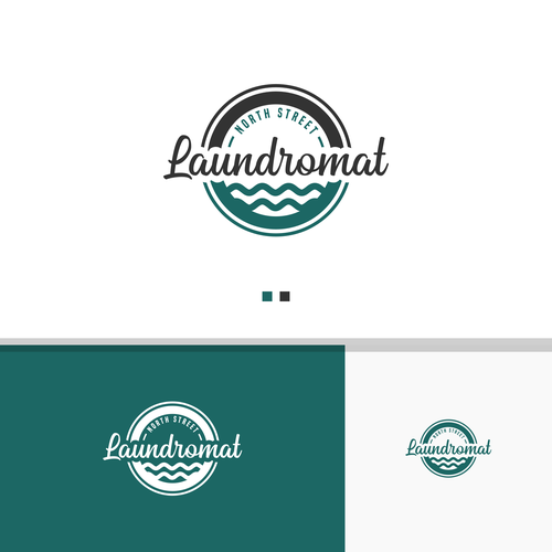 We need a powerful "Laundromat" logo Design by StudioJack