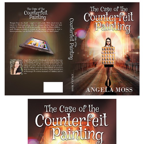 Design a book cover for new tween series full of mystery Design by yvanweb Designs