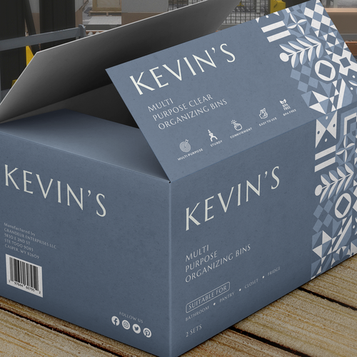 Contest for e-commerce brand packaging box design Design by ALPHA CREATION ✅