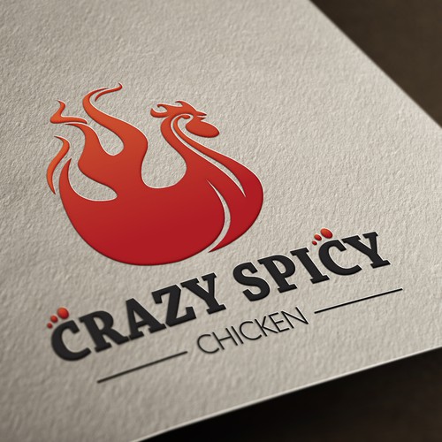 Create a logo for new restaurant that serves spicy fried chicken Design by pyroman92