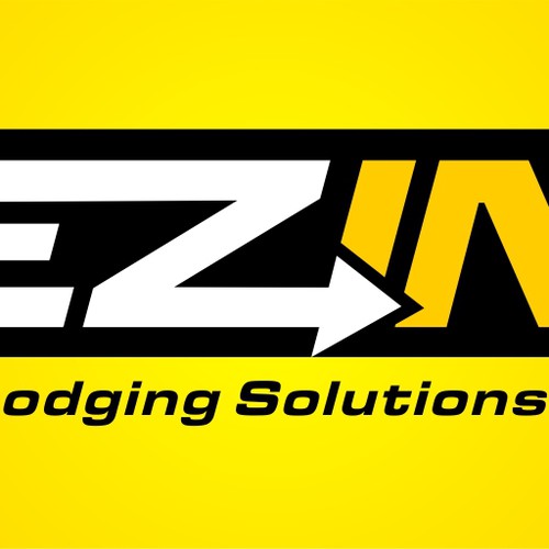 "EZ IN"  Logo ( pronounced  "Easy In") - RV parks and Lodging Solutions Design by bang alexs