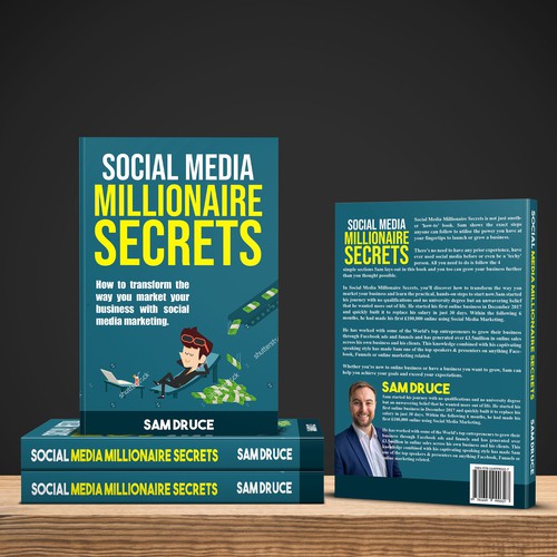 Design A Social Media Marketing Book Cover Being Sent to 500,000 in 10 days! Design by T.Primada