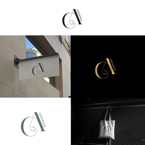 Powerful, modern logo for aesthetics medical distributor that appeals to aesthetic practitioners Design by Angino82