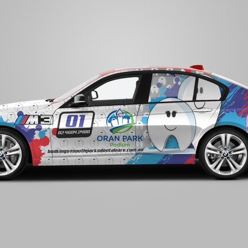 BMW M3 Racing Car Design Design by adelea