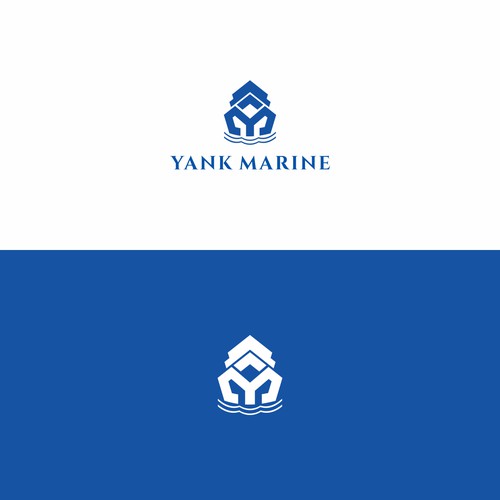 Design a powerful brand identity for an industrial shipyard. Design by Leonidas Lecter ☑