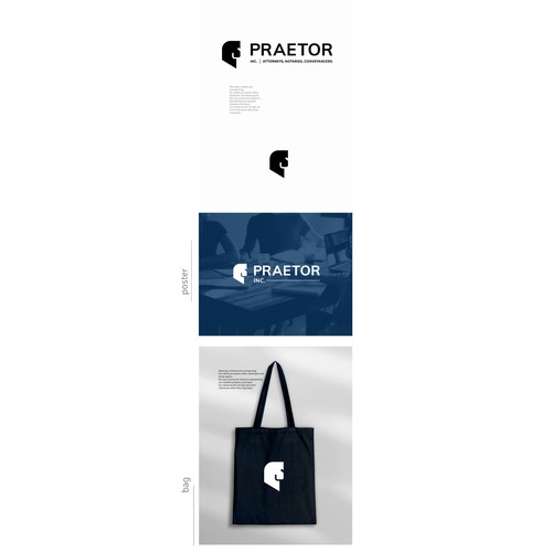 New law firm needing an innovative and non traditional logo (Praetor Inc.) Design von Garson