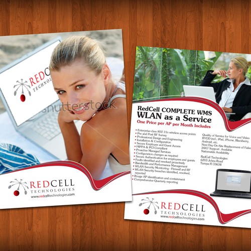 Design di Create Product Brochure for Wireless LAN Offering - RedCell Technologies, Inc. di Rudvan