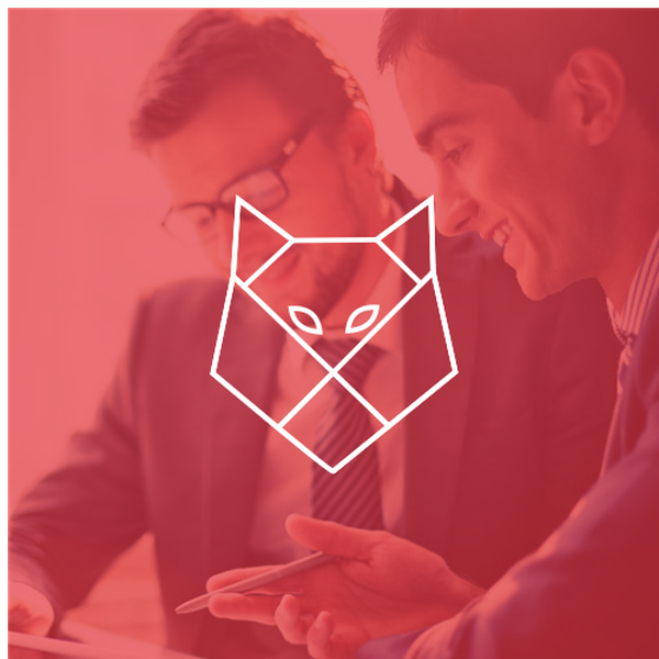 Design by Hanenda™ titled "Red Fox Technologies"