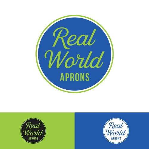 Real World Aprons Logo Design by Keyshod