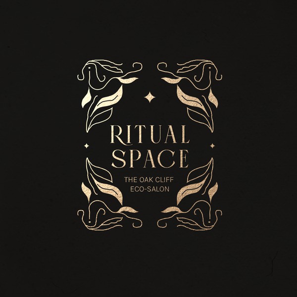 A Mystical, Vintage Vibe Logo Design for a Hair Salon