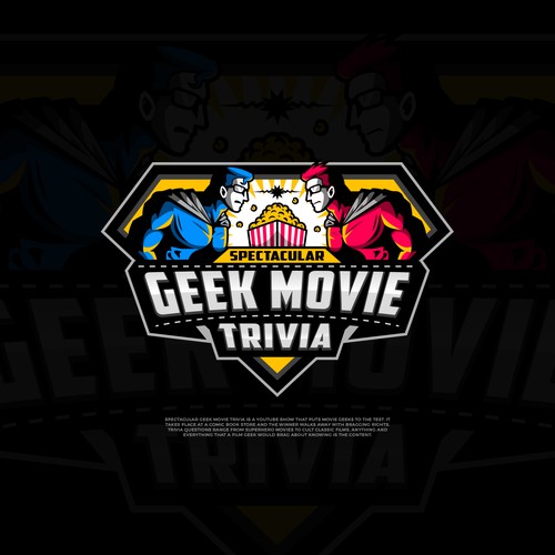 Geeky Film Trivia Show! Design by RONPX Studio