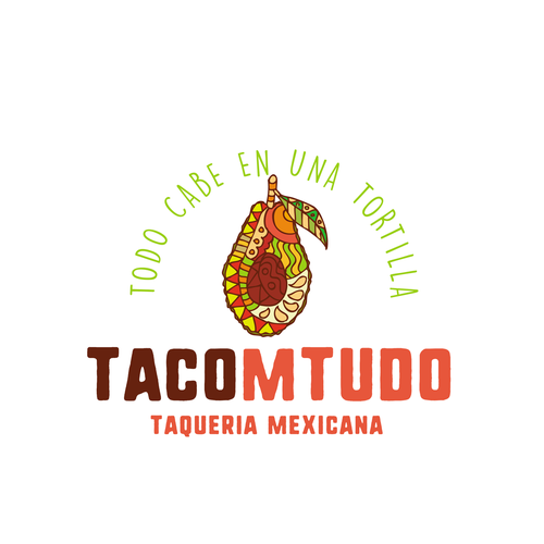 "Urgente um designer muito criativo e que saia dos clichês para uma Taqueria Mexicana!!!" winning Logo & brand identity pack