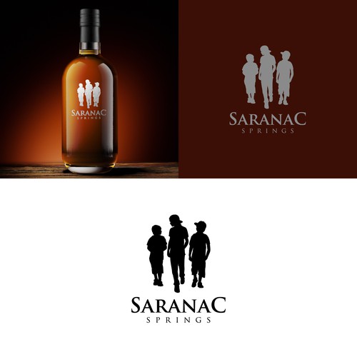 Saranac Whiskey-ontwerp door sand ego