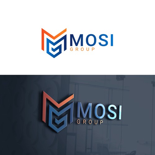 Technology Company with Name and Logo + Creative Image Reference/Illusion Using the Negative Space Design by Nganue