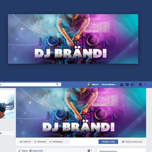 Facebook cover contest entry by Dexim