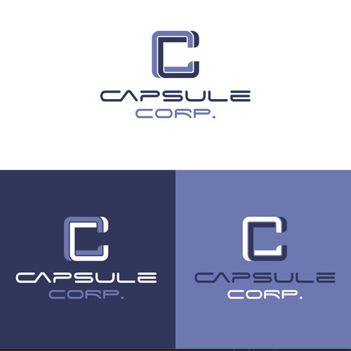 Design di Logo Capsule Corp, univers DBZ di Faham