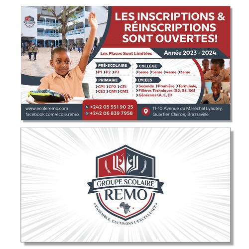 Design a classy flyer for an effective school rebranding & enrollment program Design by Viet Art