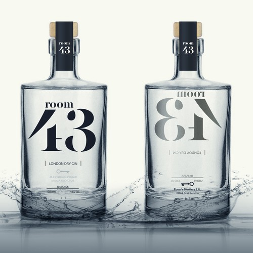 Design a label for a new Premium Gin bottle | Product label contest